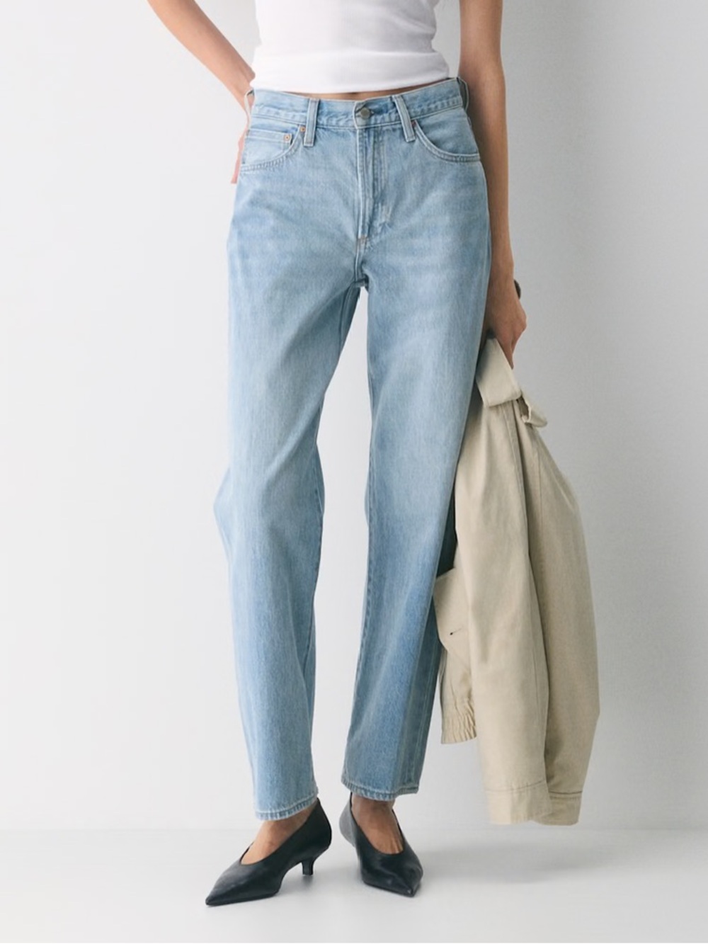 denim forum 90s marlo high rise baggy jean